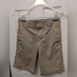 Lands End boys uniform khaki shorts